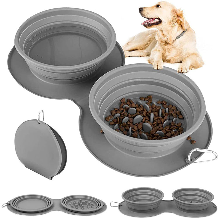 Collapsible Food and Water Bowl