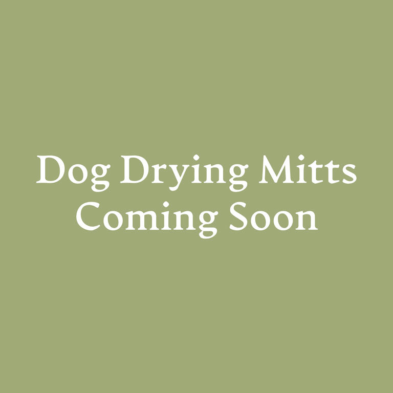 Dog Drying Mitts - Olive